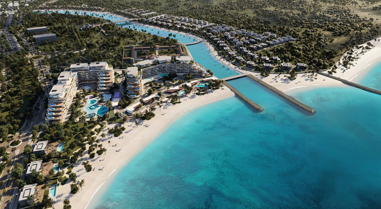 Aerial view of Jacob and Co Beachfront Living by Ohana