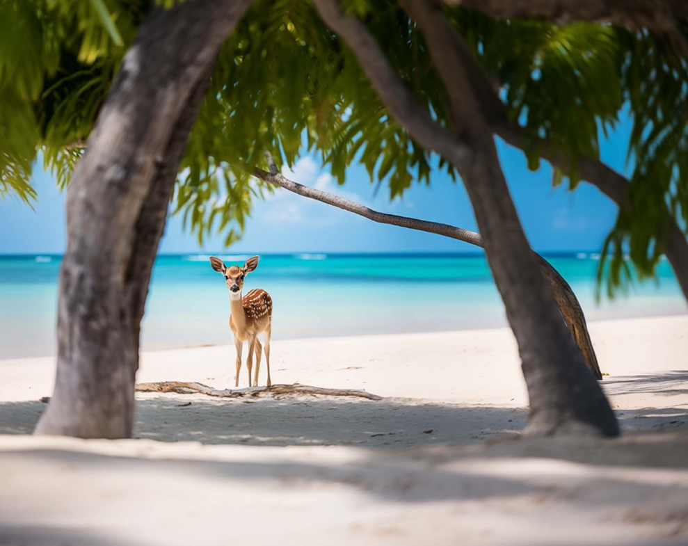Natural reserve beachfront at Al Jurf