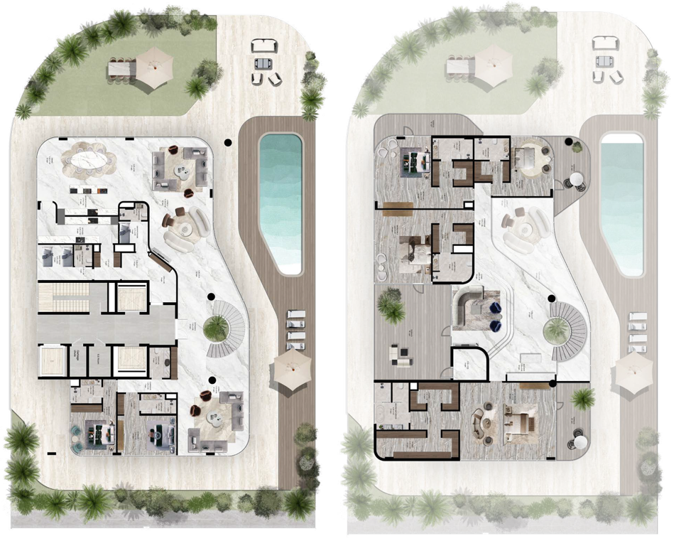 Sky Mansion layout