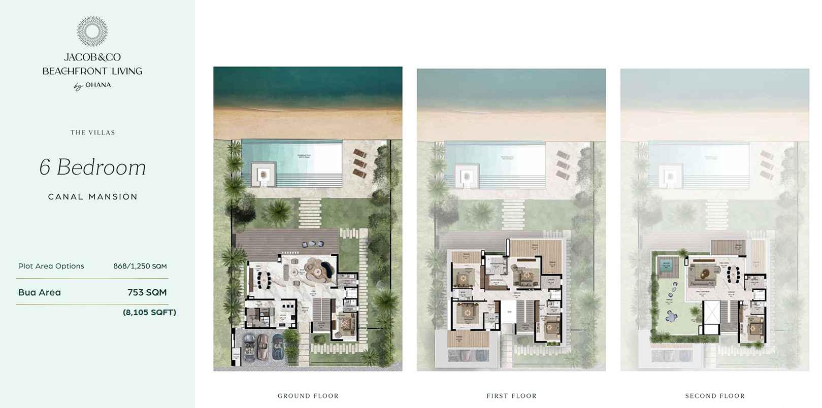 6 bedroom canal mansion layout